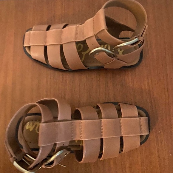 Sam Edelman Dawn Leather Sandals - Picture 2 of 5
